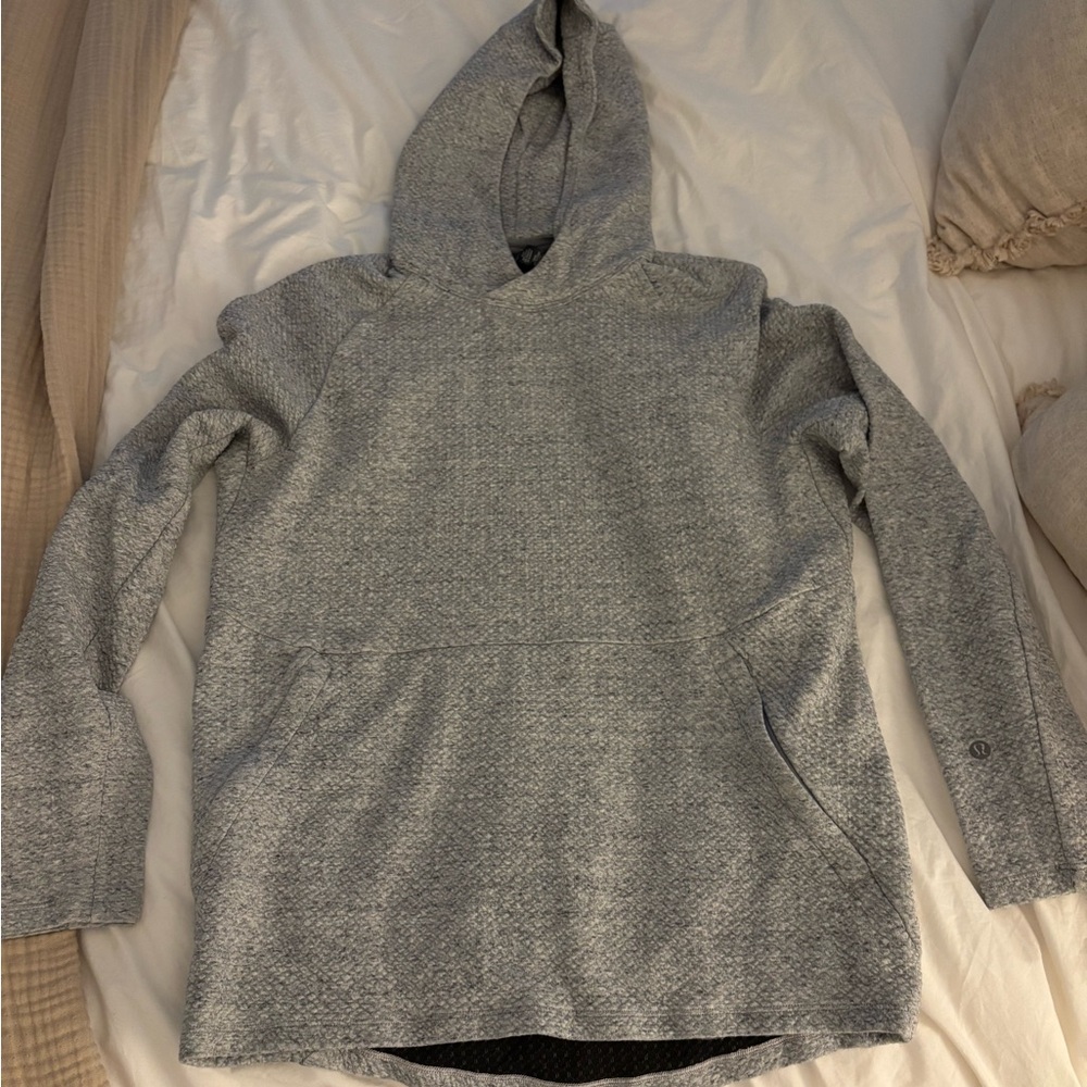 Lululemon Gray Hooded Sweatshirt